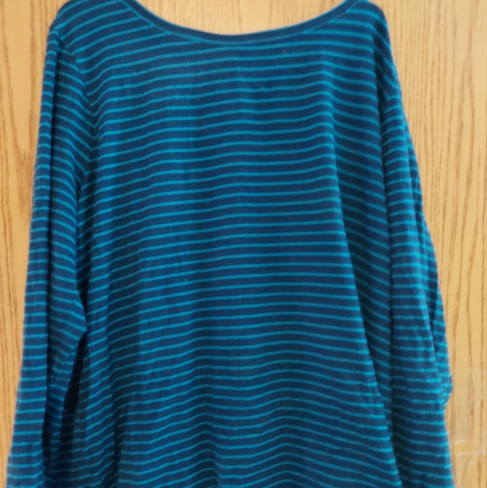 Plus Size. NWOT. Lane Bryant. Black & Turquoise. - Picture 3 of 3